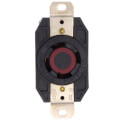 Product Image of Industrial Grade Locking Receptacle, 30A, 3P, NEMA L16-30R - Black (480V)