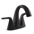 Product Image of Medley Two Handle Centerset Bathroom Faucet (Matte Black)