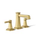 Product Image of Widespread Bathroom Sink Faucet, 0.5 GPM (Vibrant Brushed Moderne Brass), K-27399-4N-2MB