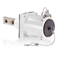 Product Image of Rhino-Hide Single Pole Male Receptacle Double Hole Bus Bar, 313MCM-777MCM Cable, 1000V 1135A Max (White)