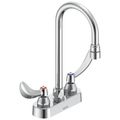 Product Image of 27C4/27C5/27C6 2 Handle 4" Deck Mount Faucet (Chrome), 27C4844