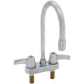 Product Image of Commercial Teck Two Handle 4" Cast Deck Mount Service Sink Faucet, 27C4943