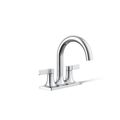 Product Image of Centerset Bathroom Sink Faucet, 0.5 GPM (Polished Chrome), K-28124-4N-CP