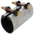 Product Image of 2-1/2" x 6" Stainless Steel Dresser Handiband Repair Clamp