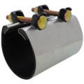 Product Image of 3" x 6" Stainless Steel Dresser Handiband Repair Clamp