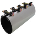 Product Image of 4" x 12" Stainless Steel Dresser Handiband Repair Clamp