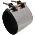 Product Image of 6" x 6" Stainless Steel Dresser Handiband Repair Clamp