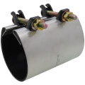 Product Image of 3-1/2" x 6" Stainless Steel Dresser Handiband Repair Clamp