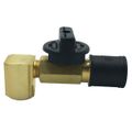 Product Image of 1/2" FIP x 3/8" Quick-Connect Angle Valve w/ Knob