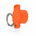 Product Image of 18 Series Single Pole Female Protective Cap, Ball Nose (Orange)