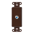 Product Image of Decora Insert, F Connector (Brown)