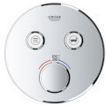 Product Image of Dual Function Grohterm Smartcontrol Thermostatic Valve Trim (StarLight Chrome)