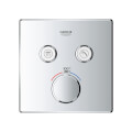 Product Image of Grohtherm Smartcontrol Dual Function Thermostatic Valve Trim (StarLight Chrome)
