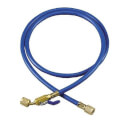 Product Image of PLUS II 1/4" Blue Charging Hose w/ Compact Ball Valve (60" Length)