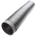 Product Image of 4" x 8 Ft. Flexible Semi-Rigid Aluminum Duct w/ Crimped End