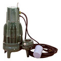 Product Image of Model WD295 High Head Waste-Mate Automatic Cast Iron Sewage Pump w/ Wired Float Switch - 230 V, 2 HP (Single Seal)
