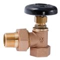 Product Image of 1/2" (FIP x Male Union) Hot Water Angle Radiator Valve, HWA-TXTMU