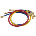 Product Image of PLUS II 3-Pack 1/4" Charging Hoses w/ Compact Ball Valve (36" Length)