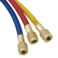 Product Image of PLUS II 3-Pack 1/4" Charging Hoses w/ Compact Ball Valve (48" Length)