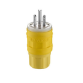 Product Image of 15A, 277V NEMA 7-15P, 2P, 3W, Plug, Straight Blade, Grounding, Wetguard (Yellow)