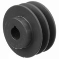 Product Image of 2 Groove Cast Iron Fixed Pitch Sheave w/ 3/4" Bore, 3.25" OD