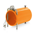 Product Image of 49 Series Single Pole Rhino-Hide High Amperage In-Line Coupler, Industrial Grade (Orange)
