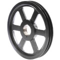 Product Image of 2 Groove Cast Iron Split Taper Sheave, A, B, 5V Belt, 13.88" OD