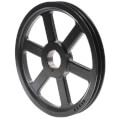 Product Image of 2 Groove Cast Iron Split Taper Sheave, A, B, 5V Belt, 15.68" OD