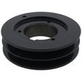 Product Image of 2 Groove Cast Iron Split Taper Sheave, A, B, 5V Belt, 5.88" OD