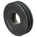 Product Image of 2 Groove Cast Iron Split Taper Sheave, A, B, 5V Belt, 6.88" OD