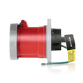 Product Image of 60A, 480V 3-Phase, 3P, 4W, LEV Series IEC 60309-1 & 60309-2 Pin & Sleeve Receptacle, IP66/IP67/IP68/IP69K, Watertight, Red