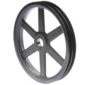 Product Image of 2 Groove Cast Iron Classical Gripbelt Sheave, 4L or A, 5L or B Belt, 13.75" OD
