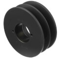 Product Image of 2 Groove Cast Iron Classical Gripbelt Sheave, 4L or A, 5L or B Belt, 4.25" OD