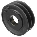 Product Image of 2 Groove Cast Iron Classical Gripbelt Sheave, 4L or A, 5L or B Belt, 4.95" OD