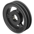 Product Image of 2 Groove Cast Iron Classical Gripbelt Sheave, 4L or A, 5L or B Belt, 6.45" OD