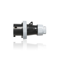 Product Image of 20A, 347/600V 3-Phase, 4P, 5W, LEV Series IEC 60309-1 & 60309-2-Rated Pin & Sleeve Plug, IP66/67/68/IP69K, Watertight (Black)