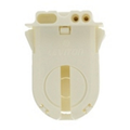 Product Image of Fluorescent Lampholder, Medium Bi-pin, 660w-600v, Wide Wings For Snap In Or Slide On Mount