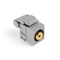 Product Image of RCA 110-termination Quickport, Connector (Yellow) Barrel (Gray) Housing