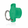 Product Image of 18 Series Single Pole Female Protective Cap, Ball Nose (Green)