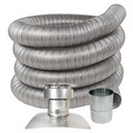 Product Image of 3" x 30 FT Stainless Steel Oil Liner Kit (for Oil, Gas & Pellet Stoves)