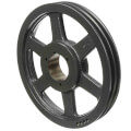 Product Image of 2 Groove Cast Iron Split Taper Sheave, 5V Belt, 12.5" OD