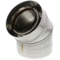 Product Image of 4" x 45° Z-Vent Double Wall Elbow