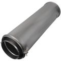 Product Image of 8" x 3 Ft. Z-Vent Double Wall Pipe w/ ZV-Clamp