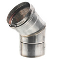 Product Image of 4" x 15° Z-Vent Single Wall Elbow
