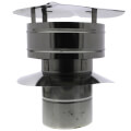 Product Image of 4" Z-Vent Flat Roof Vertical Vent Kit