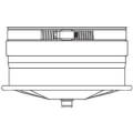 Product Image of 8" Z-Vent Tee Cap w/ Drain