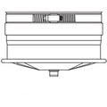 Product Image of 10" Z-Vent Tee Cap w/ Drain