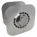 Product Image of 3" Z-Vent Adjustable Wall Thimbles (8" x 8") (Adjust from 4" to 7")