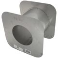 Product Image of 5" Z-Vent Adjustable Wall Thimble, 10" x 10" (Adjust from 7" to 13")