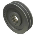 Product Image of 2 Groove Cast Iron Split Taper Sheave, A, B Belt, 6.95" OD